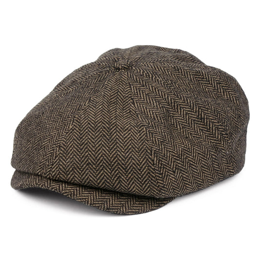 Casquette Gavroche à Chevrons Brood marron-khaki BRIXTON