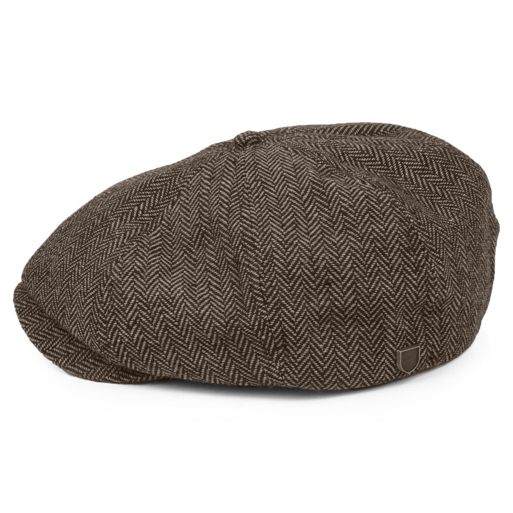 Casquette Gavroche à Chevrons Brood marron-khaki BRIXTON