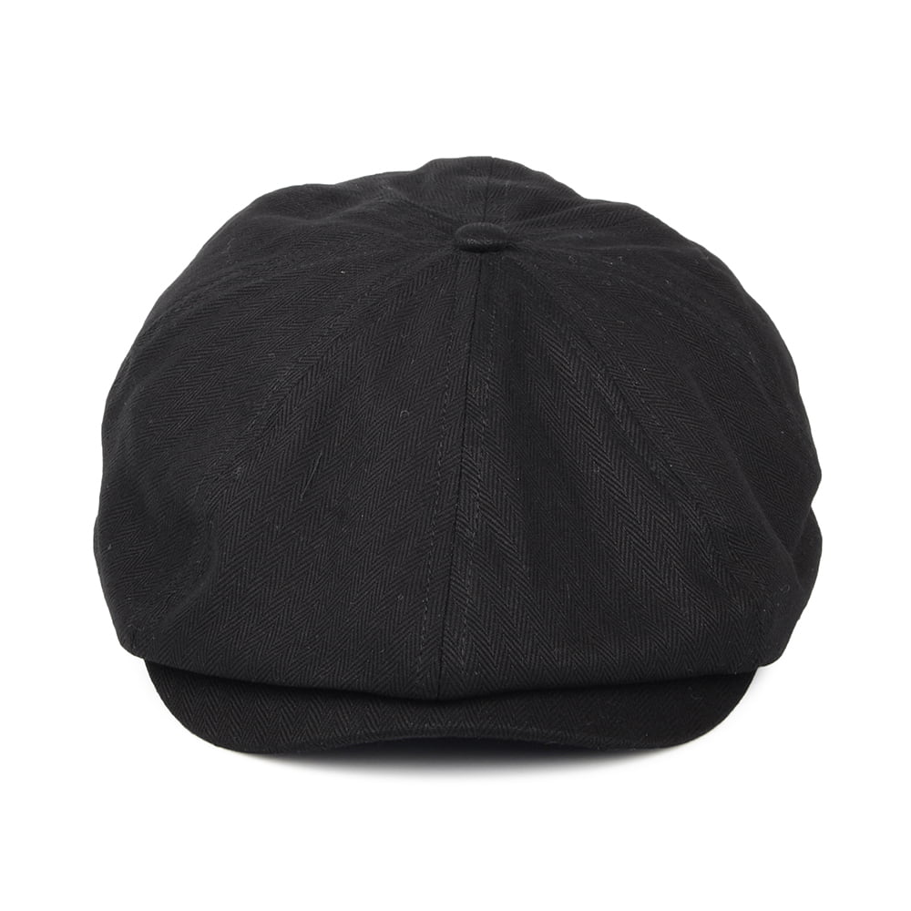 Casquette Gavroche à Chevrons Brood noir BRIXTON