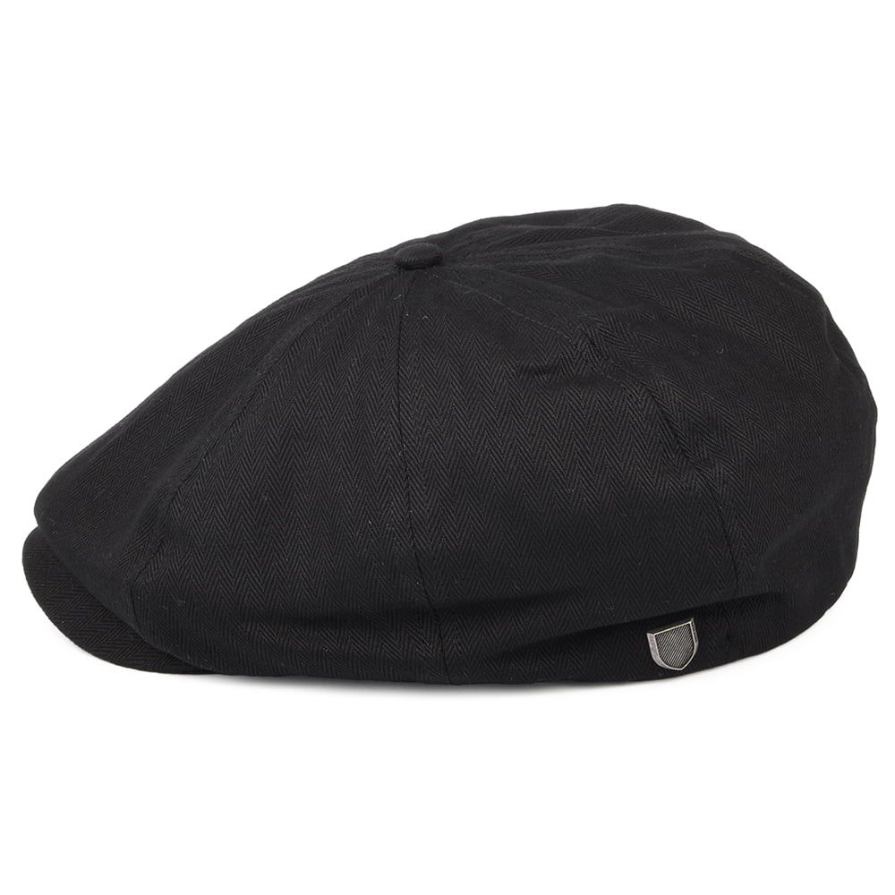 Casquette Gavroche à Chevrons Brood noir BRIXTON