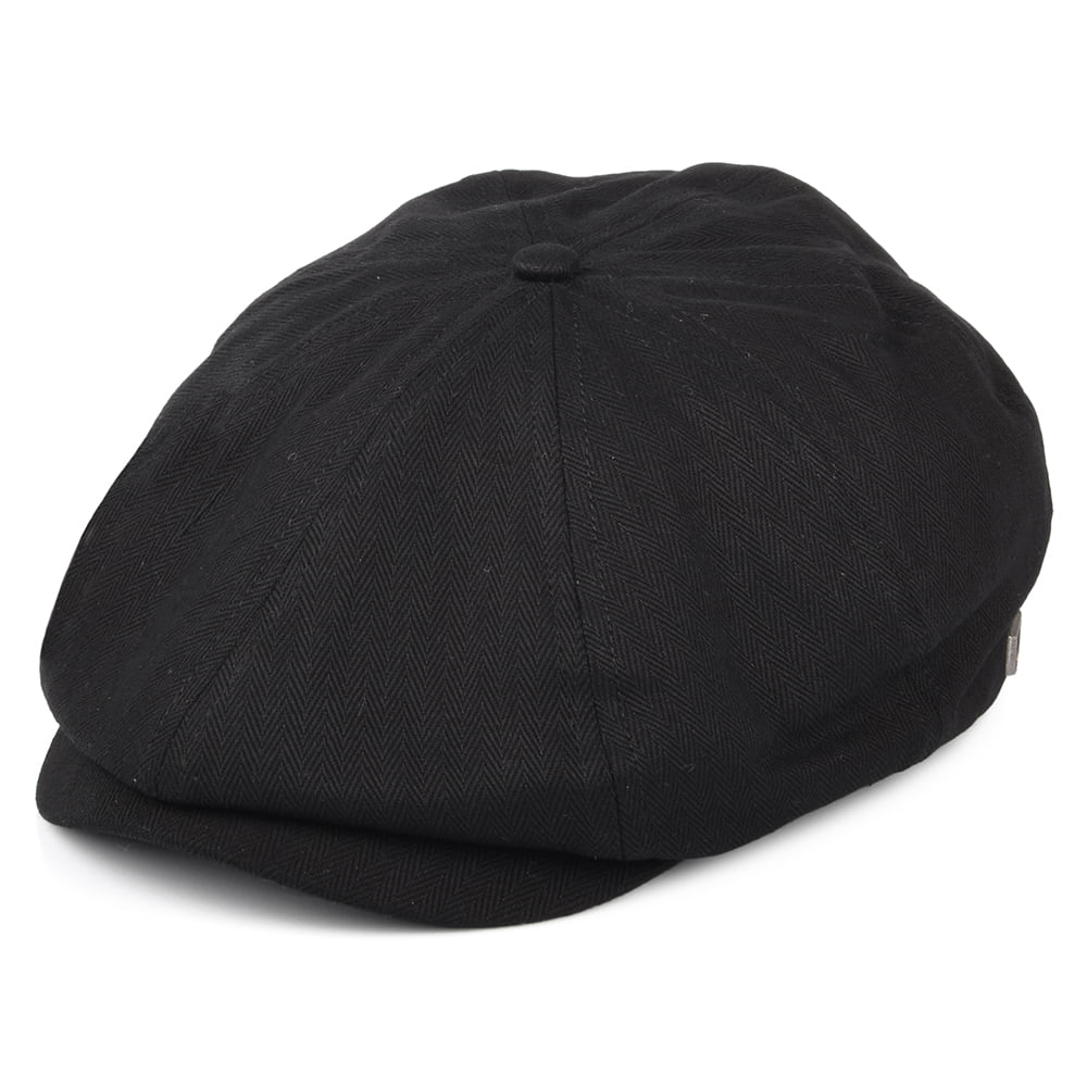 Casquette Gavroche à Chevrons Brood noir BRIXTON