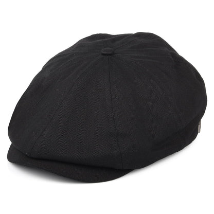 Casquette Gavroche à Chevrons Brood noir BRIXTON