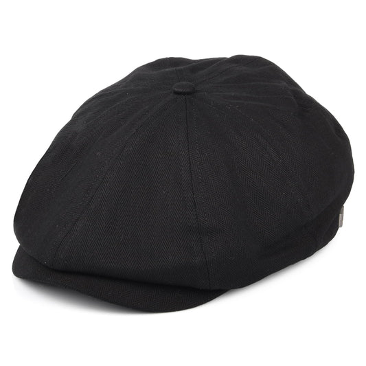 Casquette Gavroche à Chevrons Brood noir BRIXTON