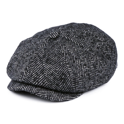 Casquette Gavroche Ample Brood noir-blanc BRIXTON