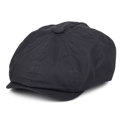 Casquette Gavroche en Coton Ciré bleu marine CHRISTYS