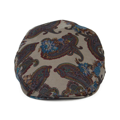 Casquette Plate Paisley beige sable CITY SPORT