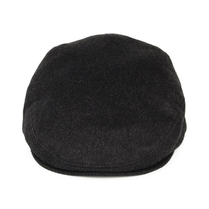 Casquette Plate en Pur Cachemire anthracite CITY SPORT