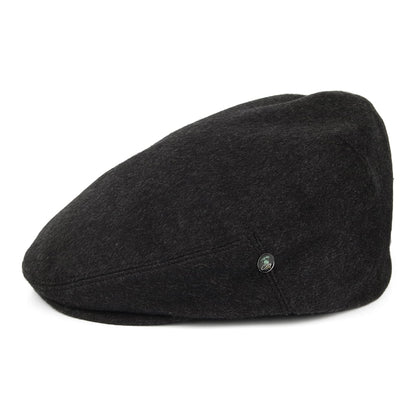 Casquette Plate en Pur Cachemire anthracite CITY SPORT