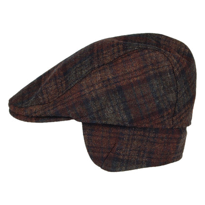Casquette Plate à Carreaux Westerdale à Protège-Oreilles marron-multi FAILSWORTH