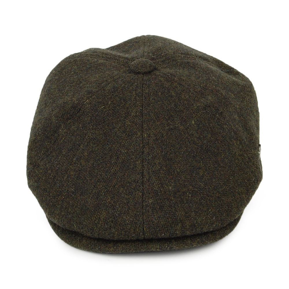 Casquette Gavroche en Laine d'Agneau Mérinos Hudson loden FAILSWORTH