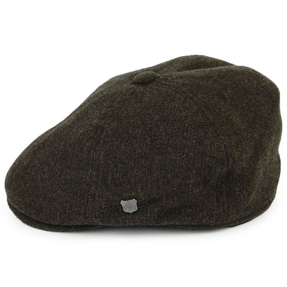 Casquette Gavroche en Laine d'Agneau Mérinos Hudson loden FAILSWORTH