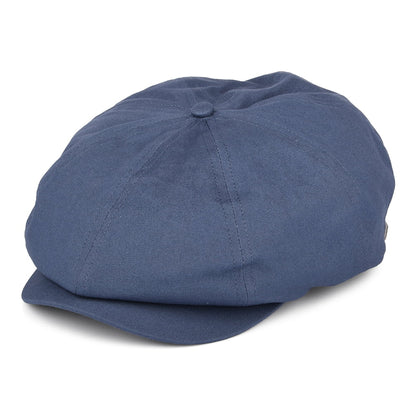 Casquette Gavroche Brood en Coton bleu BRIXTON