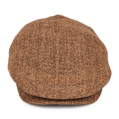 Casquette Plate en Paille Hooligan toffee BRIXTON