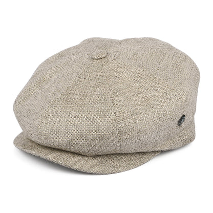 Casquette Gavroche en Lin Mélangé beige sable CITY SPORT