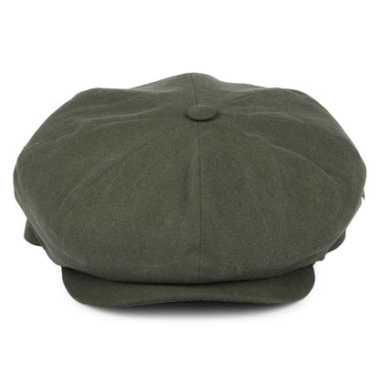 Casquette Gavroche en Coton Délavé olive CITY SPORT