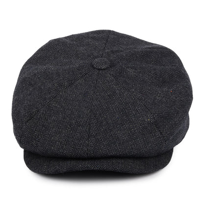 Casquette Gavroche Ample Brood bleu marine-blanc BRIXTON