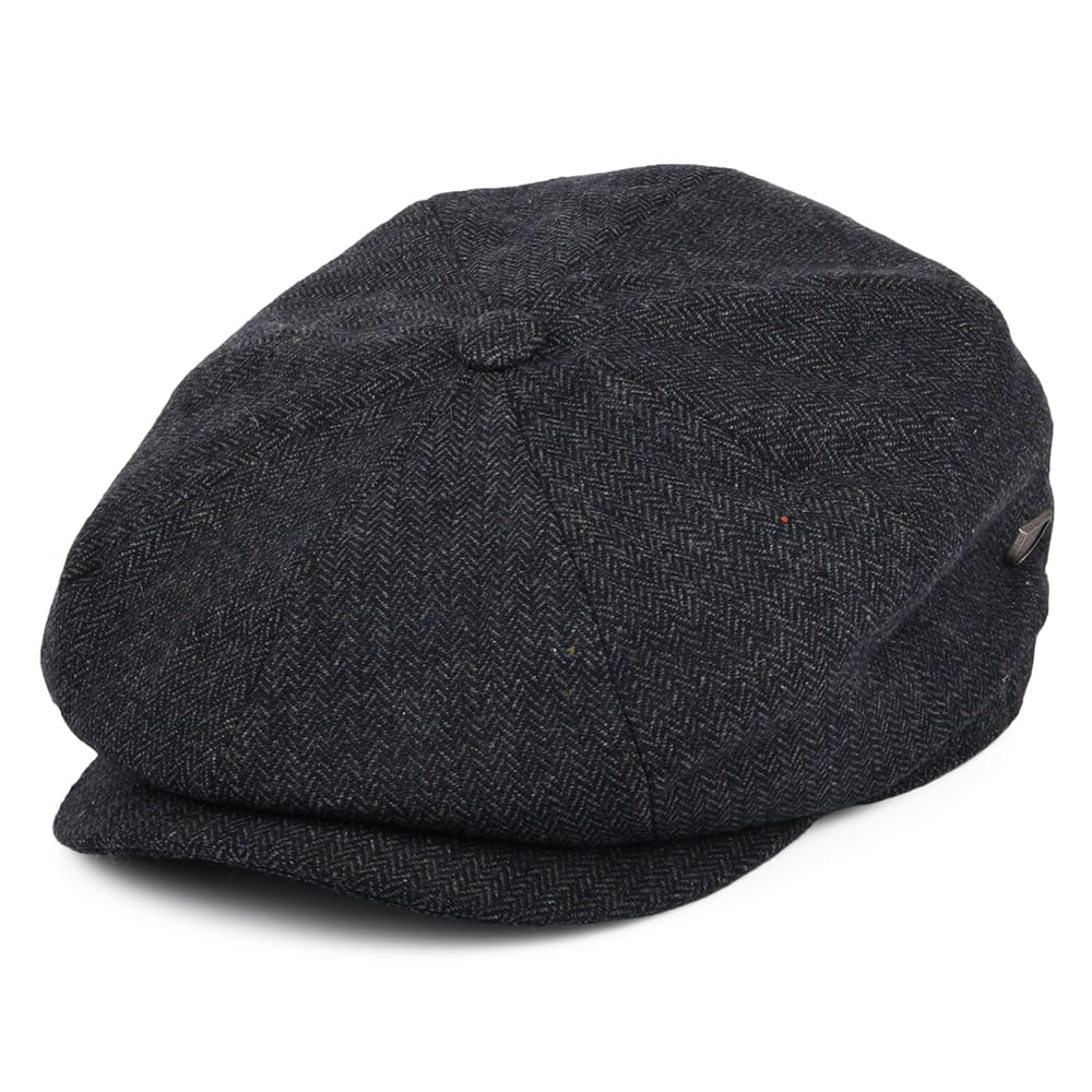 Casquette Gavroche Ample Brood bleu marine-blanc BRIXTON