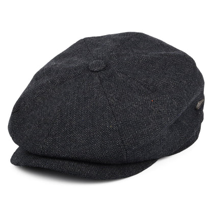 Casquette Gavroche Ample Brood bleu marine-blanc BRIXTON