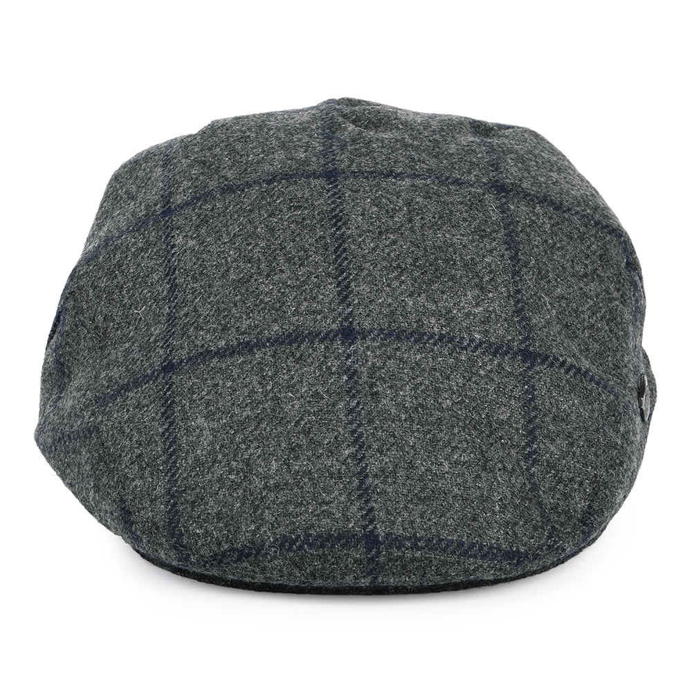 Casquette Plate en Moon à Carreaux Cambridge gris FAILSWORTH