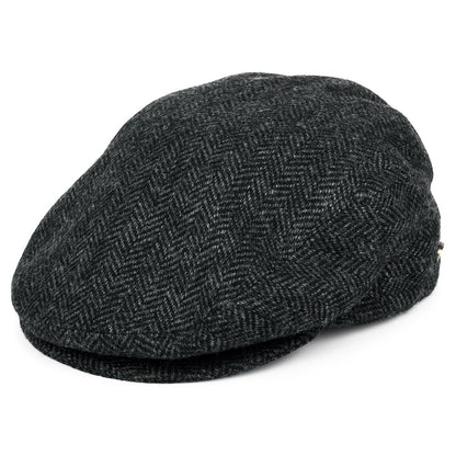 Casquette Plate à Chevrons Lord noir BAILEY