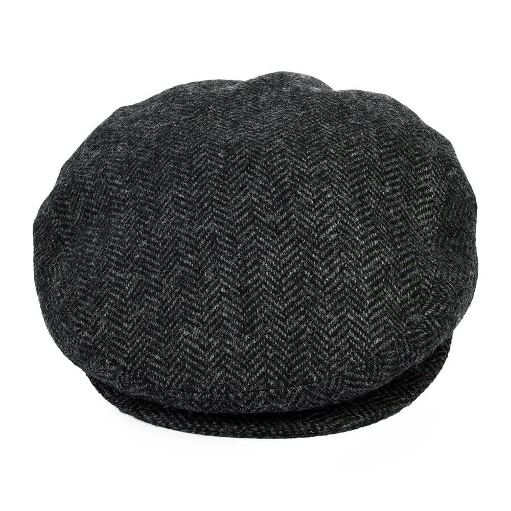 Casquette Plate à Chevrons Lord noir BAILEY