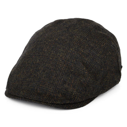 Casquette Plate en Laine Mélangée Mahler mélange de marrons BAILEY