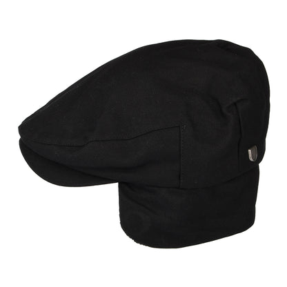 Casquette Plate Ample Avec Protège-Oreilles Hooligan noir BRIXTON