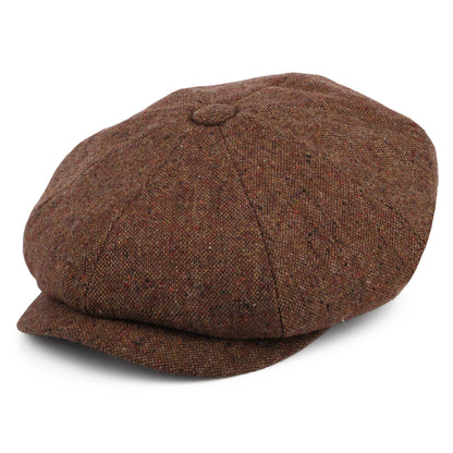 Casquette Gavroche en Tweed du Donegal Hillcourt automne JAXON & JAMES