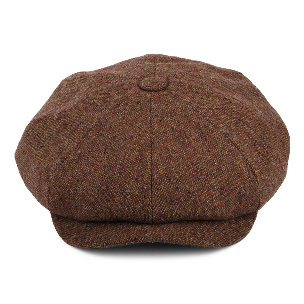Casquette Gavroche en Tweed du Donegal Hillcourt automne JAXON & JAMES