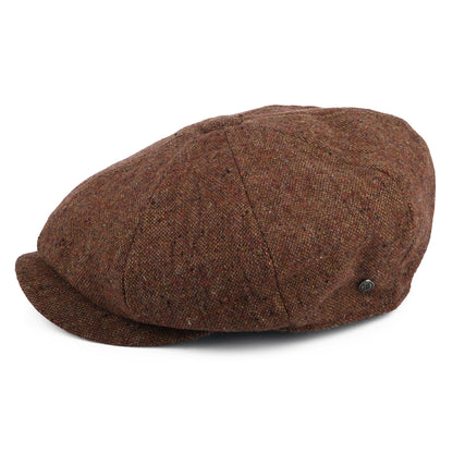 Casquette Gavroche en Tweed du Donegal Hillcourt automne JAXON & JAMES