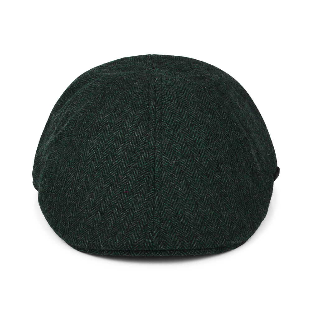 Casquette Plate à Chevrons Bec-de-Canard Mr. Mitchell vert BARTS