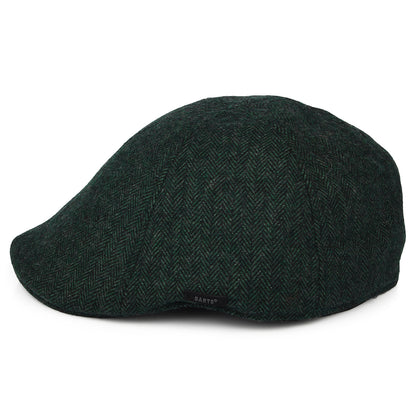 Casquette Plate à Chevrons Bec-de-Canard Mr. Mitchell vert BARTS