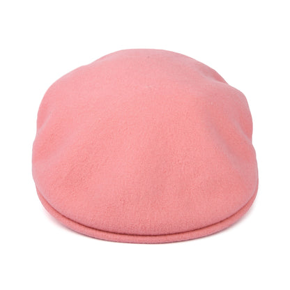 Casquette Plate en Laine 504 rose KANGOL