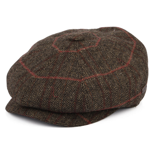 Casquette Gavroche en Laine Mélangée Avec Protège-Oreilles Foster chêne-multi BAILEY