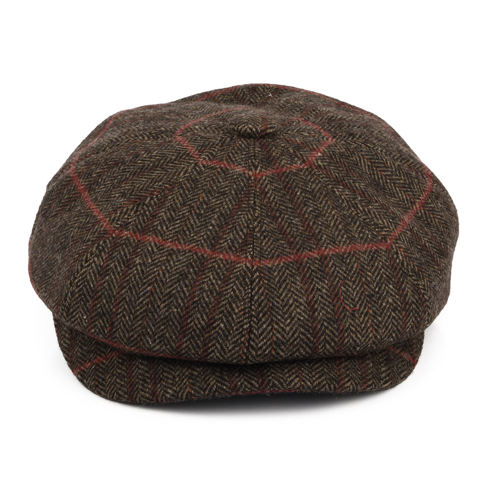 Casquette Gavroche en Laine Mélangée Avec Protège-Oreilles Foster chêne-multi BAILEY