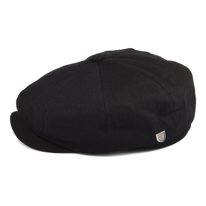 Casquette Gavroche Ample en Coton Brood noir BRIXTON