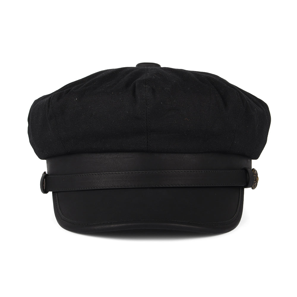 Casquette de Motard Rebelle noir JAXON & JAMES