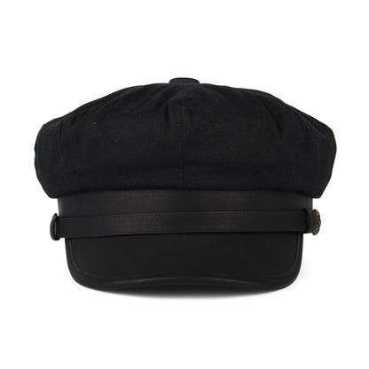 Casquette de Motard Rebelle noir JAXON & JAMES
