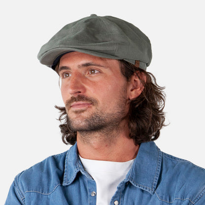 Casquette Gavroche Jamaica vert militaire BARTS