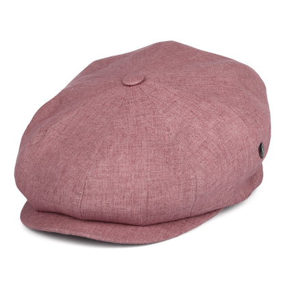 Casquette Gavroche en Lin rouge délavé CITY SPORT