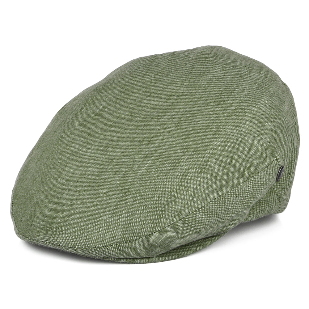Casquette Plate en Lin sauge CITY SPORT