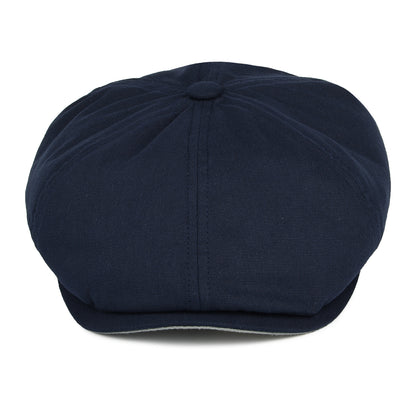 Casquette Gavroche en Toile de Coton Hudson bleu marine-menthe FAILSWORTH