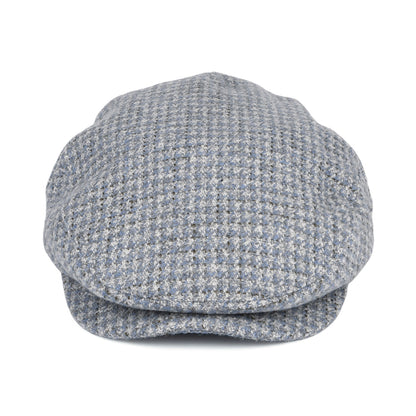 Casquette Plate Pied-de-Poule Hooligan bleu-blanc cassé BRIXTON
