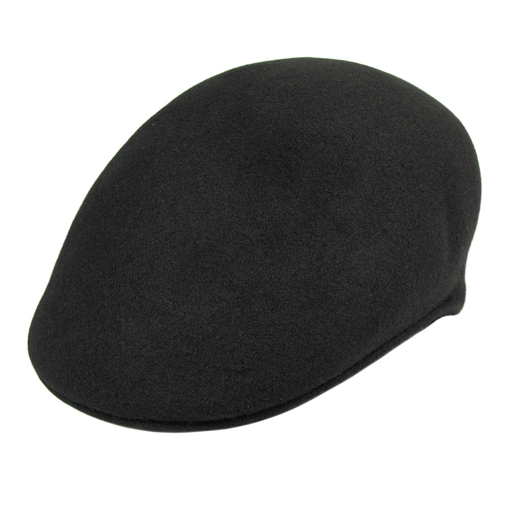 Casquette Ascot en Laine noir JAXON & JAMES