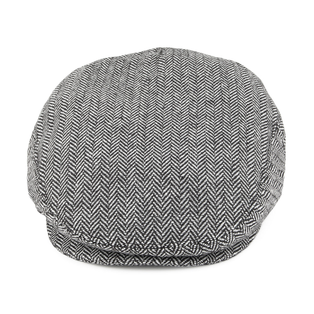 Casquette Plate à Chevrons gris JAXON & JAMES