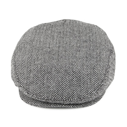 Casquette Plate à Chevrons gris JAXON & JAMES