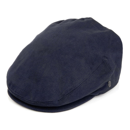 Casquette Plate en Coton bleu marine JAXON & JAMES