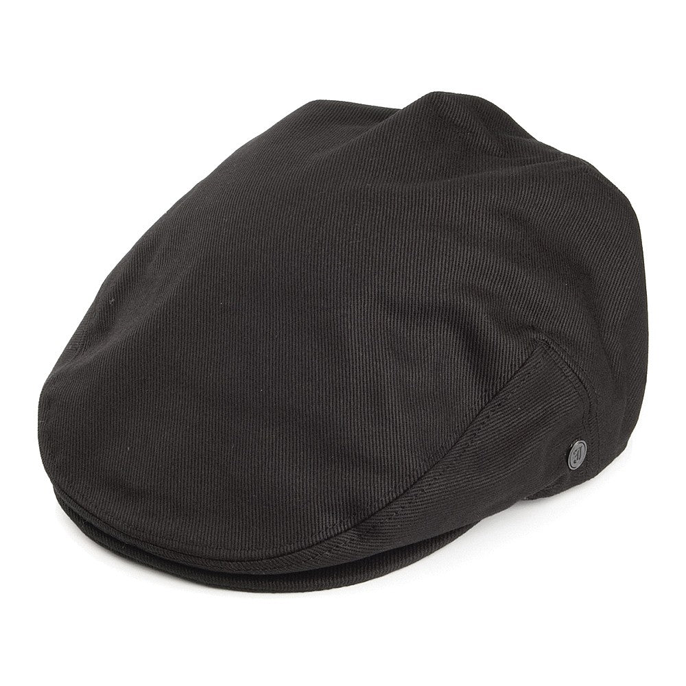 Casquette Plate en Coton noir JAXON & JAMES
