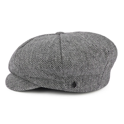 Casquette Gavroche La Grosse Pomme à Chevrons gris JAXON & JAMES