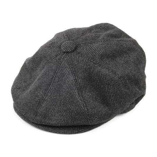 Casquette Gavroche à Chevrons anthracite JAXON & JAMES